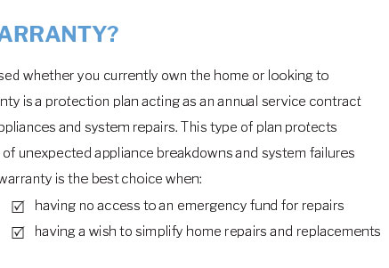 home warranty motley